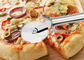 Kue dan Pizza Tepian Pizza Pisau Pisau Cutter / Peralatan Dapur Stainless Steel
