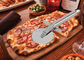 Dapur Plastik Pizza Cutter Roda Stainless Steel Pizza Knife Alat 154g