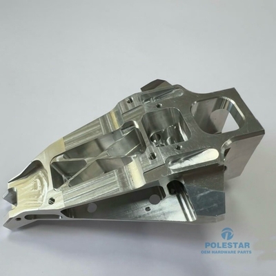 ALU 7075 RC Mobil Truk Bagian dalam CNC Mesin Layanan Perak Hitam Anodisasi
