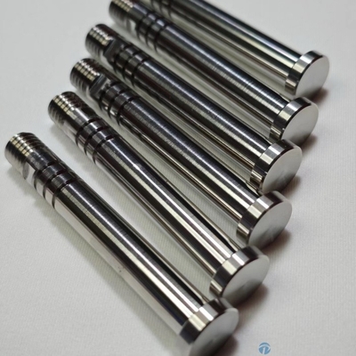 SKD61 Precision Machined Components Mold Accessory Ejector Pin CNC Steel Turning Components Komponen mesin cetak