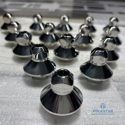 OEM Bagian Mesin Layanan CNC Komponen yang disesuaikan Baja Aluminium Kuningan Titanium Plastik