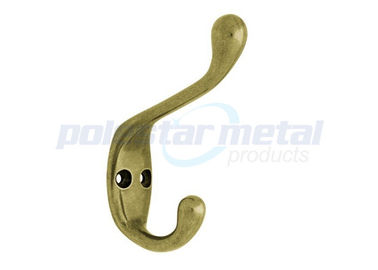 3-11 / 16 &quot;Antique Brass Door Aksesoris Hardware Coat Hat Hooks Untuk Dinding