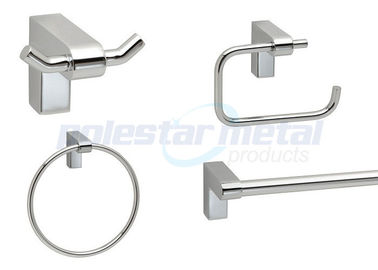 Dekorasi Kamar Mandi Hardware Minyak menggosok Perunggu Kit / Set Kamar Mandi Hardware Brushed Nickel